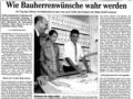 Tag des offenen Architekturb�ros. Wie Bauherrenw�nsche wahr werden (10.08.2003)